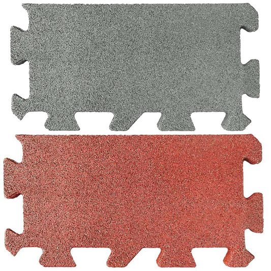 Ridcon Seite für Quadrat Stallmatte in rotbraun 2cm Höhe
