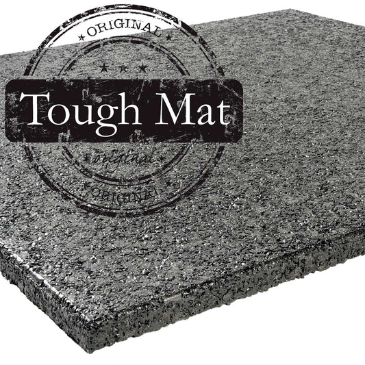 Ridcon Tough Mat, Gummigranulat Stallmatte, schwarz, 100x100x3cm