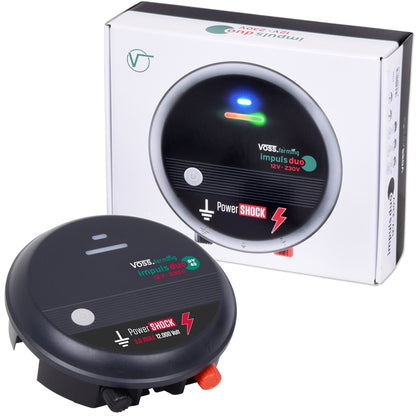 Weidezaungerät Impuls duo DV40 - 12V-230V Weidezaungerät, leistungsstark, für lange Zäune