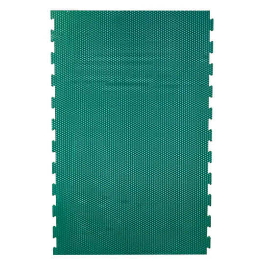 Ridcon EVA-Stallmatte grün, mit seitlicher Verzahnung - 185x120x2,5 cm